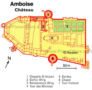 Château d'Amboise (Замок Амбуаз) - замки Луары, Франция