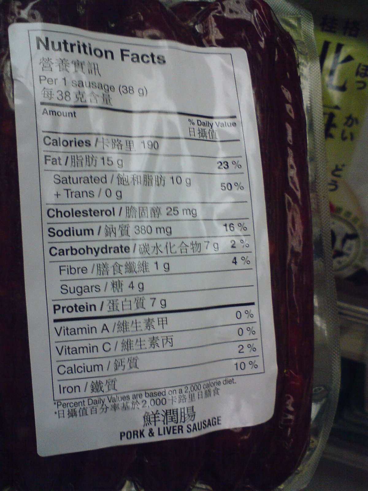 Market Information Jusco Dollar Brand Sausage