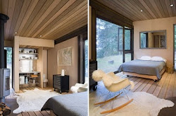 room cabin modern single rustic island salt interior bedroom contemporary spring located woods kundig olson interiors designs architects casa soltero