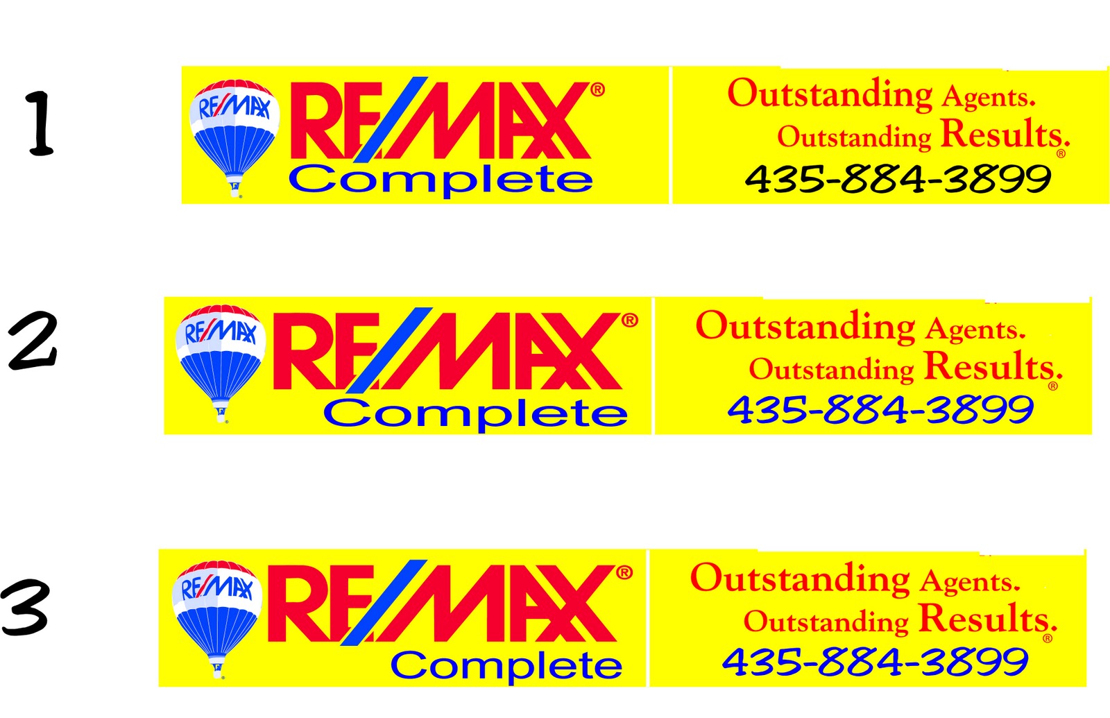 Vinyl On The Go ReMAX Sign