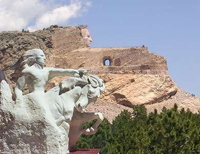 Crazy horse monument completion date