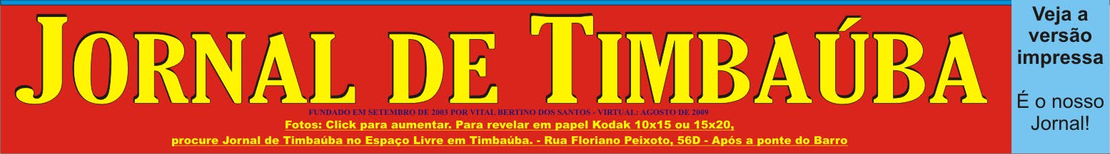 JORNAL DE TIMBAÚBA