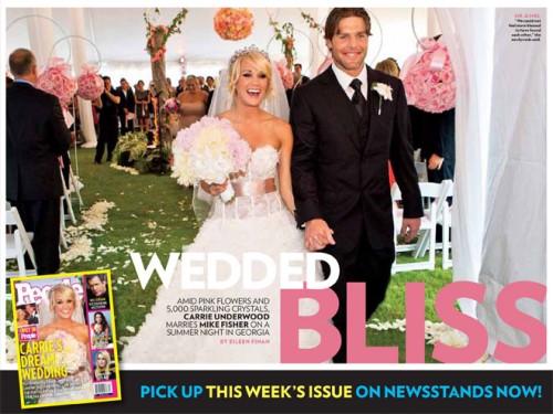 I love Carrie Underwood and I have been dying to see her wedding in all it 39s