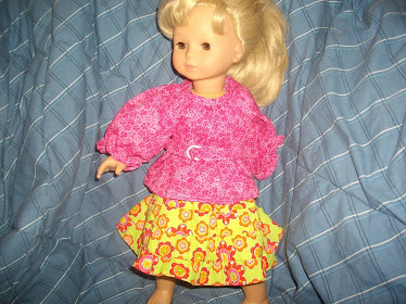Even doll dresses are in my repertoire