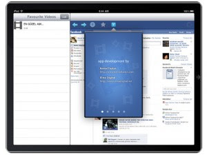 iPad app for facebook