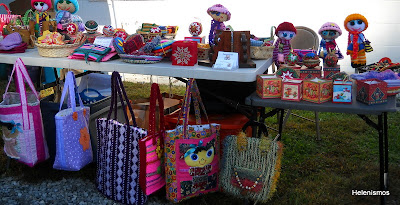 Helenismos: Selling crafts at a Church Bazaar