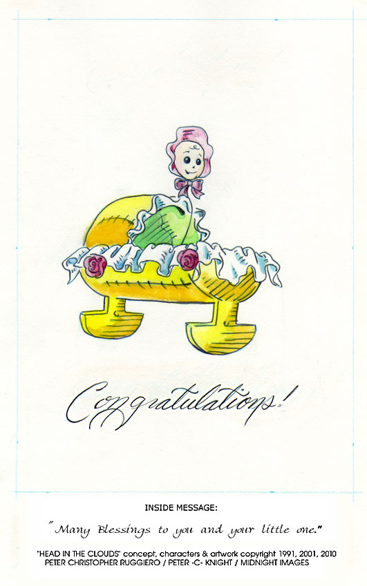 Baby Birthday Cards Design. Greeting Card Designs - 1991