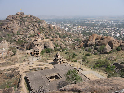 Birds view from Chitradurga fort