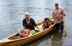 Family Riff in the Most Beautiful Canoe on the Tobique