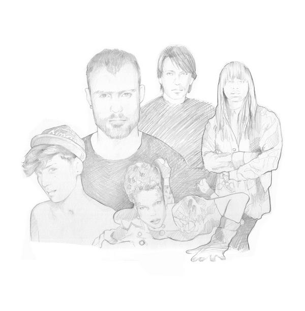 Coreografo del Cerro Hercules & Love Affair Painted Eyes(de Blue