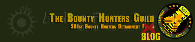 501st Bounty Hunters Guild Blog Site