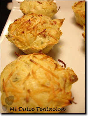  Muffins de Queso y Bacon 
