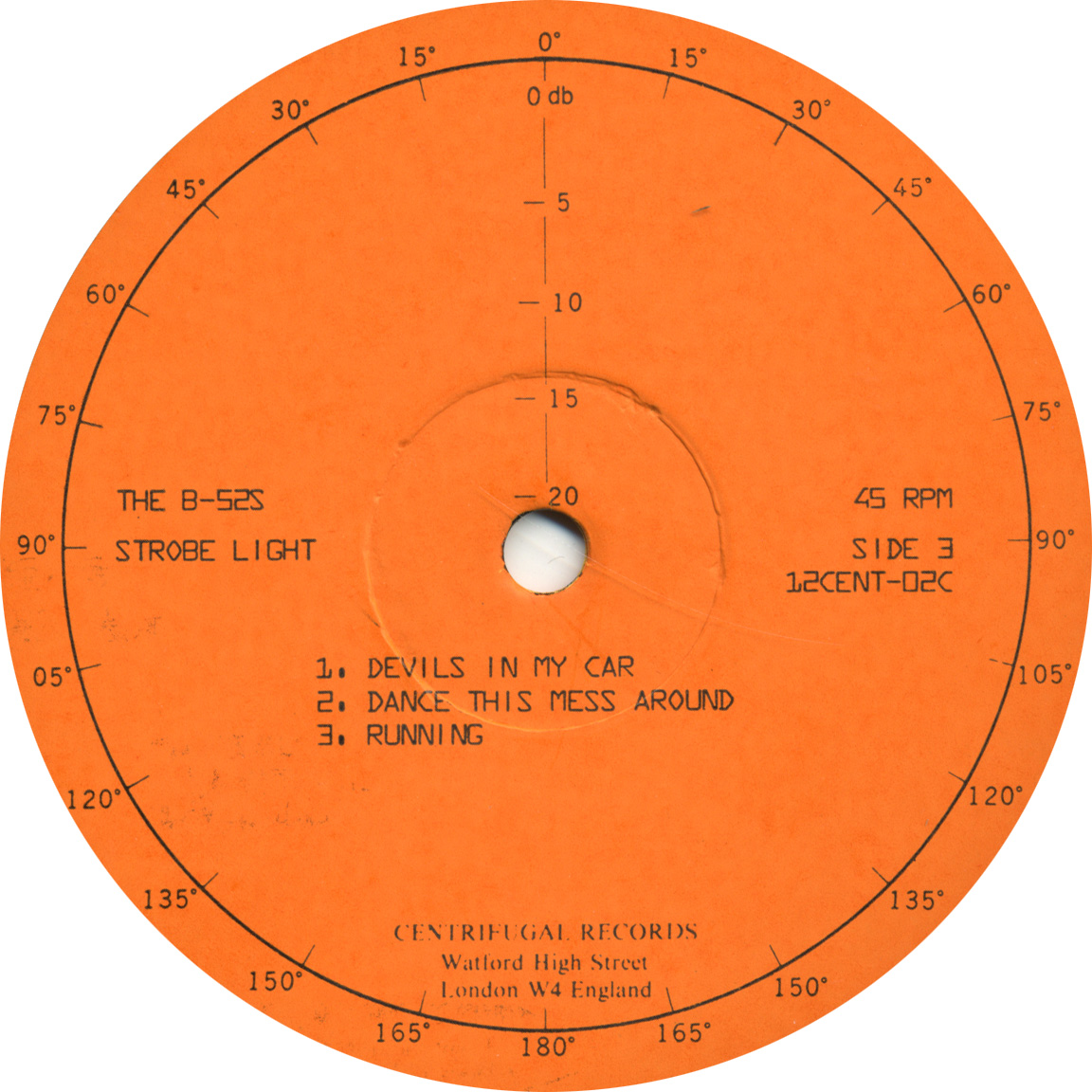 The Mangrove Delta Plan Collapsed B52's Strobe Light [live 1979 2