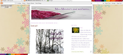 Miss Meisters mat med mera...: 2010