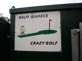 Golff Giamocs / Crazy Golf in Porthmadog
