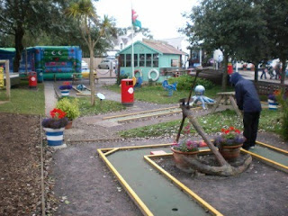 Crazy Golf at Anglesey Sea Zoo