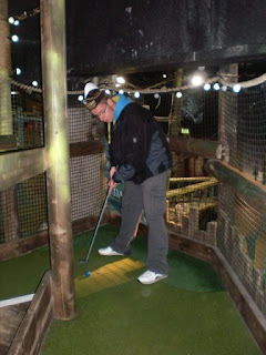 Golden Isle Indoor Adventure Golf course in Blackpool