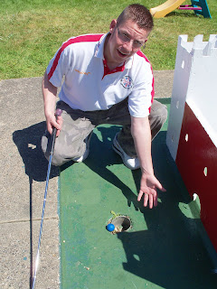Crazy Golf at Pops Meadow Putting Green in Gorleston-on-Sea
