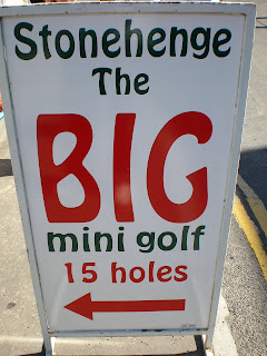 Stonehenge BIG Mini Golf in Hemsby, Norfolk