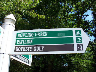 Novelty Crazy Golf in Lake Meadows Park, Billericay