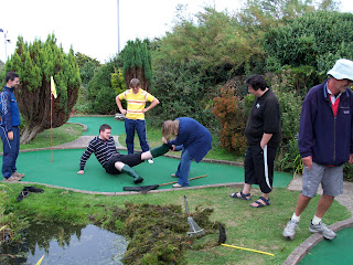 The Minigolf Welly Boot Swamp Ball Incident in Hastings