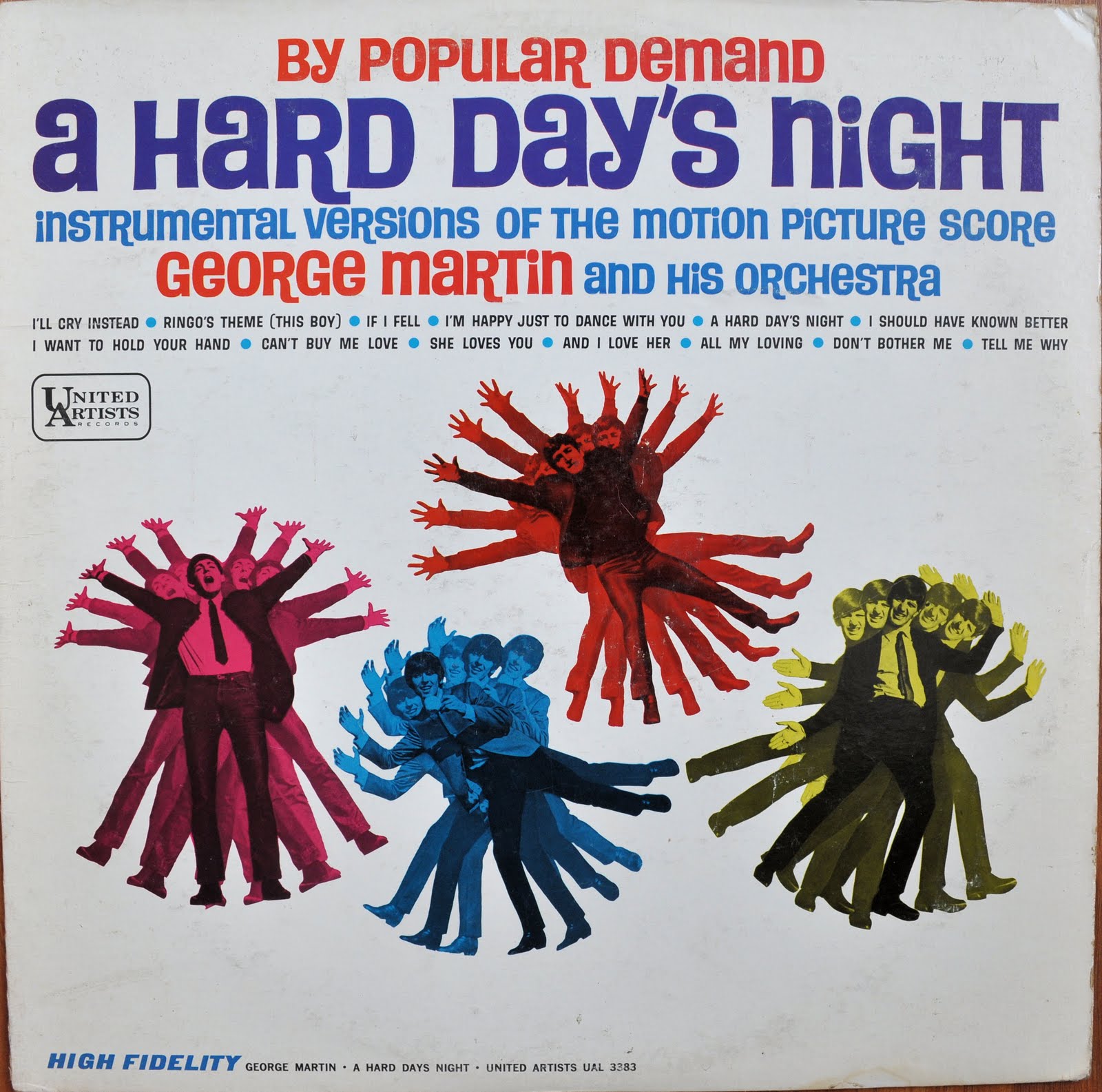 Extremistas transferir oleada Beatles Forever!: By Popular Demand A Hard Day's Night Instrumental  Versions of the Motion Picture Score George Martin and his Orchestra, LP  33rpm - Made In USA