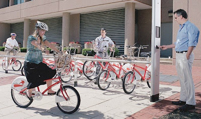 Image of SmartBike station in Washington DC