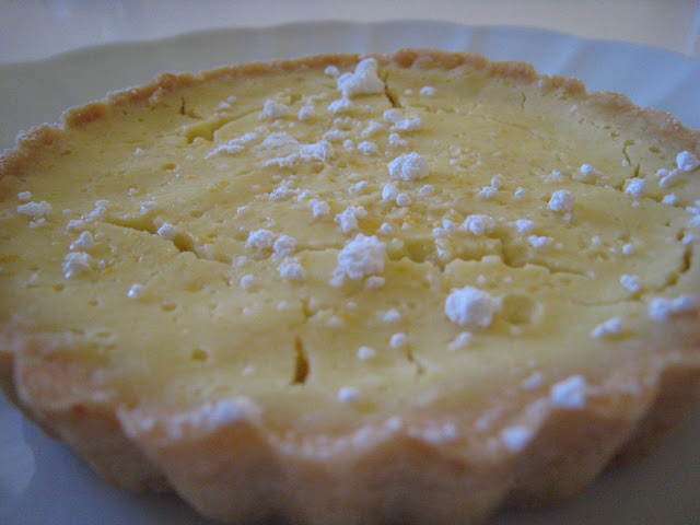 meyer lemon buttermilk tart