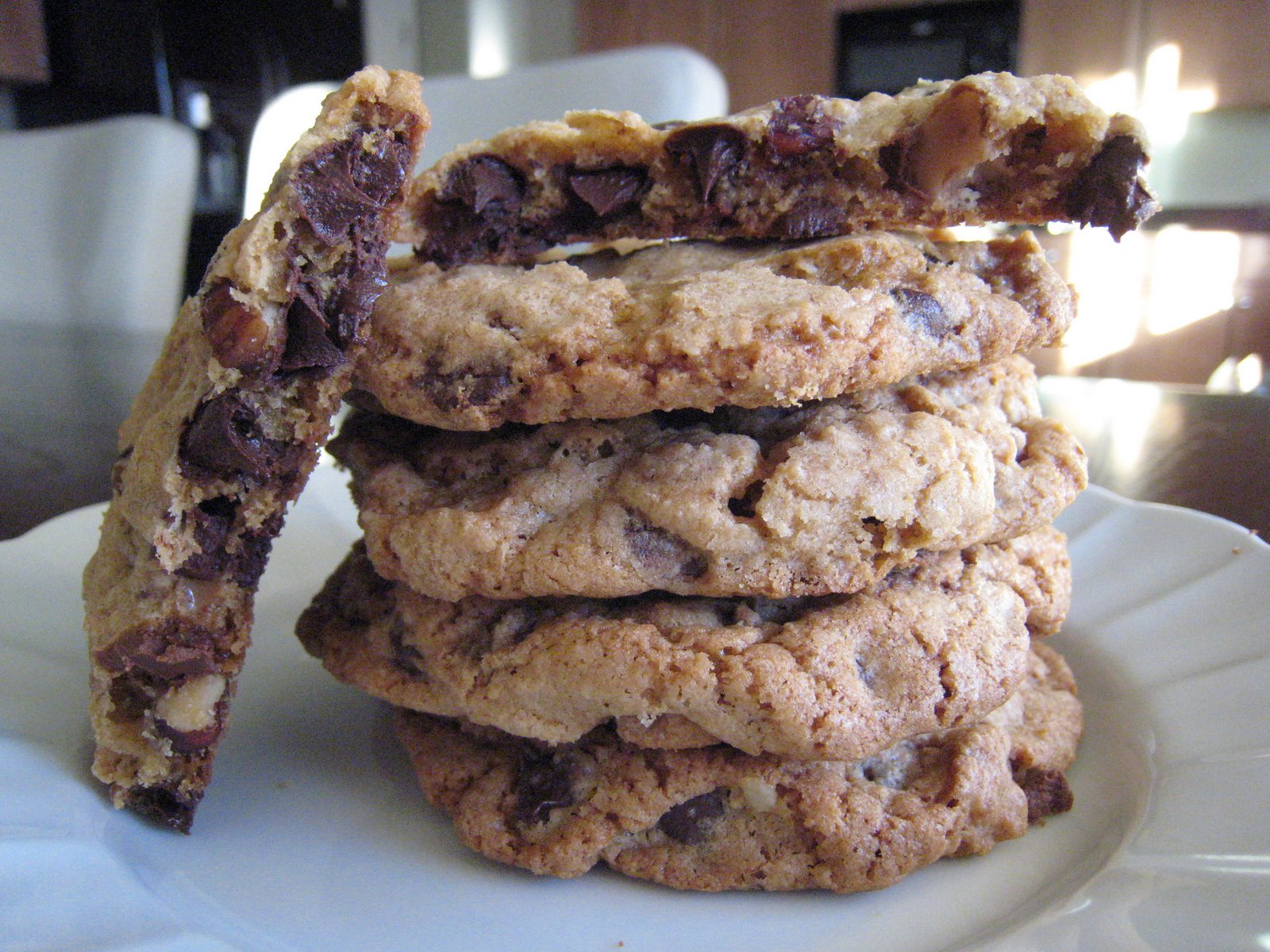 chocolate chip hazelnut cookies