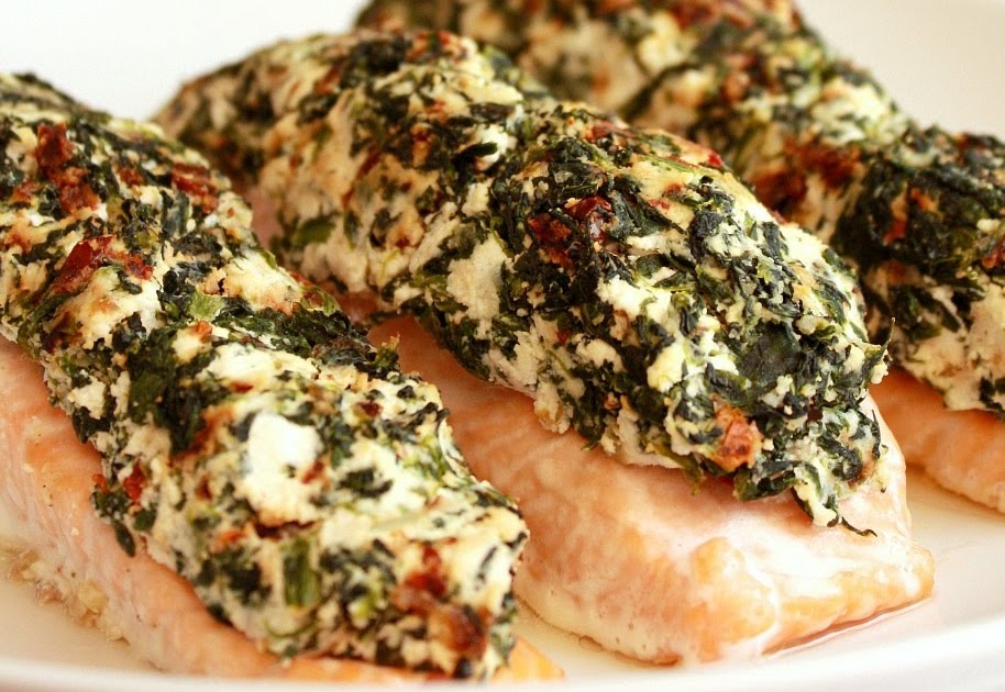 APPLE A DAY Salmon Florentine