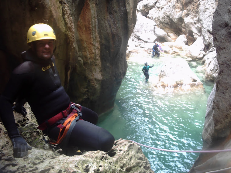 Salto de 15 metros en el Mortitx