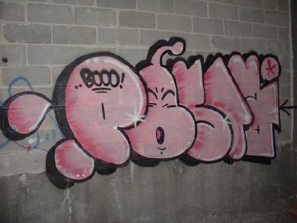 Bubble Mural граффити