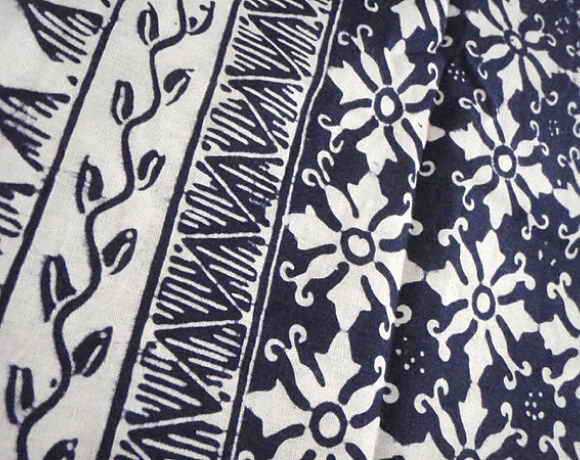 Batik Fabric in Blue | Batik Design