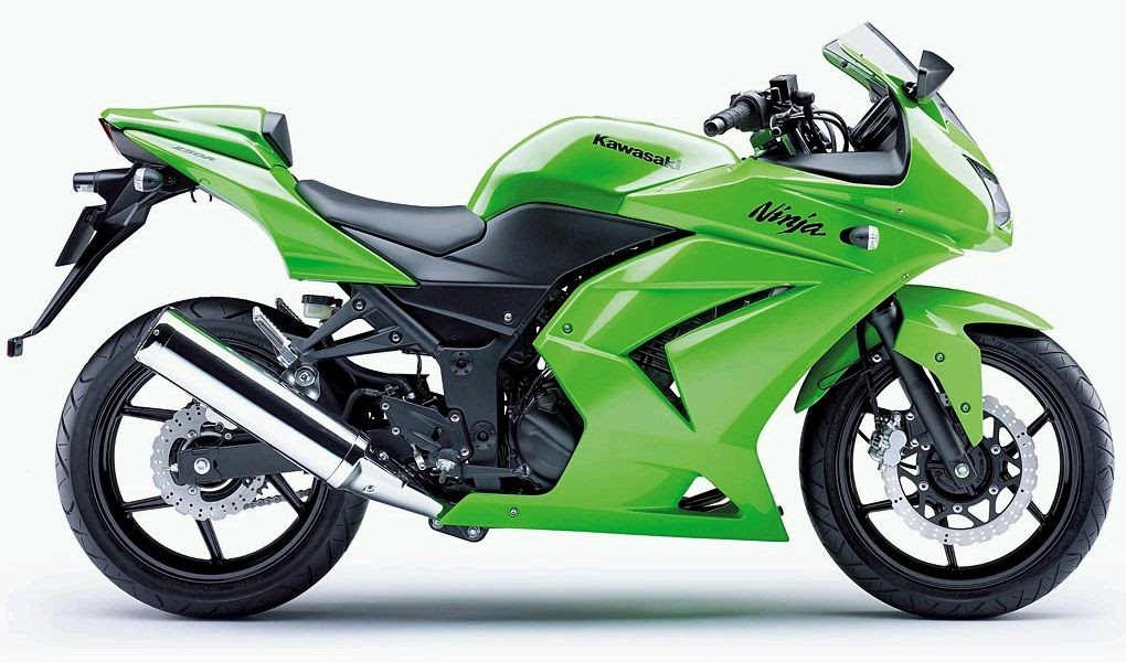 Sport Car, motor cycle bike modification: 2009 250r Green Edition