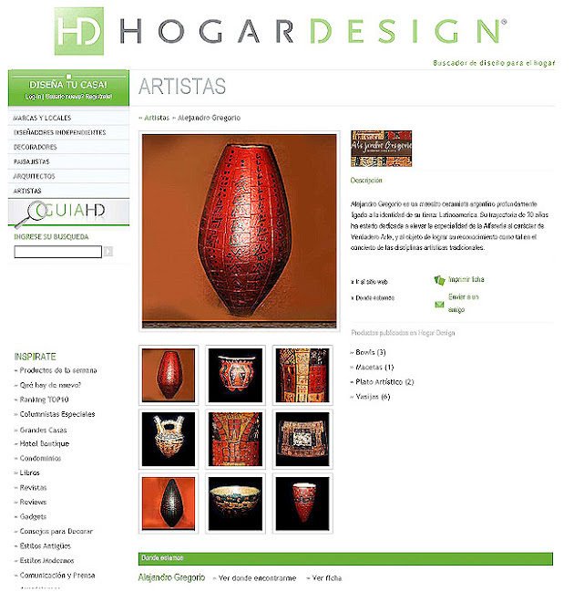 ALFARERÍA  GREGORIO  EN HD  -  HOGAR  DESIGN