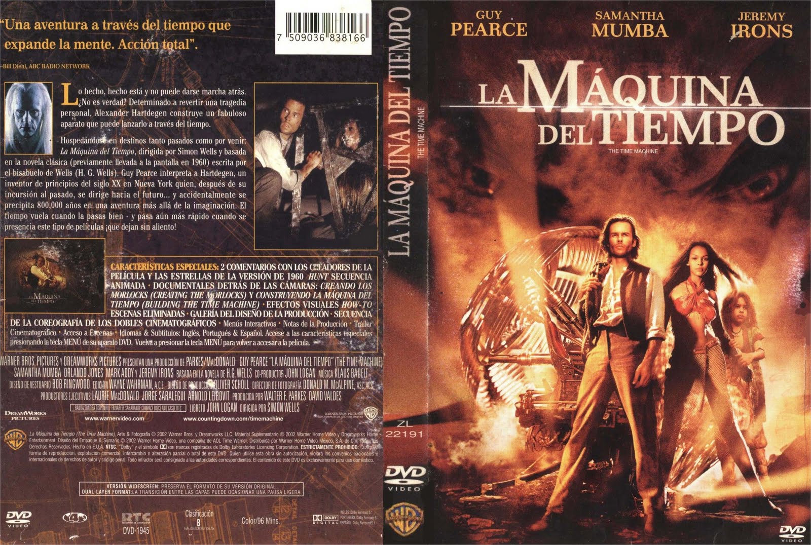 ELCINEENSUSMANOS LA MAQUINA DEL TIEMPO (AVENTURA) ELCINEENSUSMANOS LA MAQUINA DEL TIEMPO (AVENTURA)