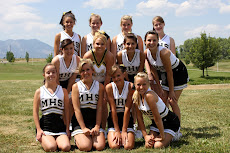 JV Cheerleaders End of Summer