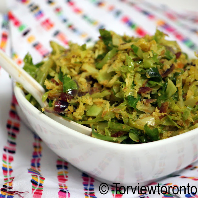 brussels sprouts with coconut