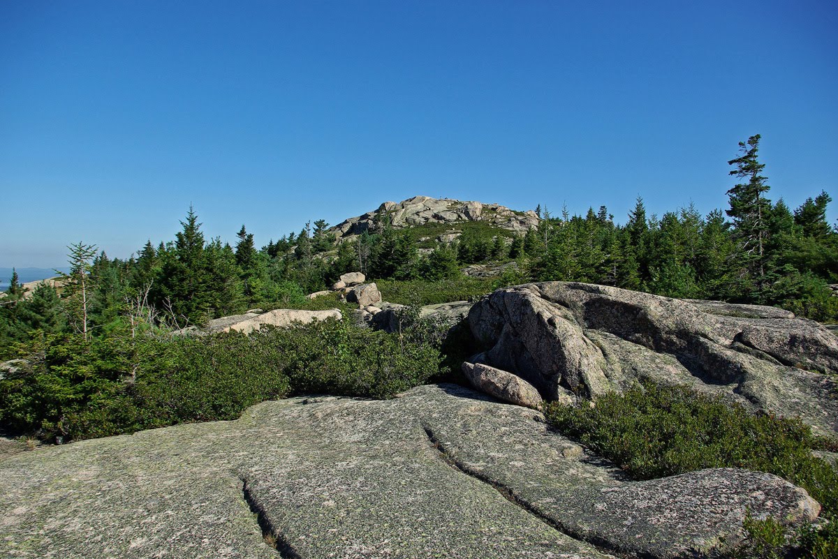 Hiking in Maine with Kelley 8/19/10 Parkman Mountain Loop