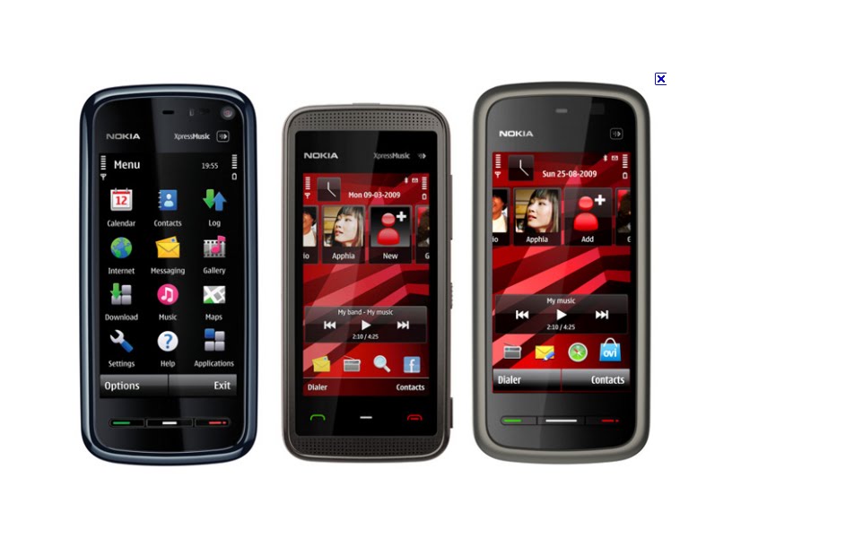 NOKIA 5230 specifications,games and applications.