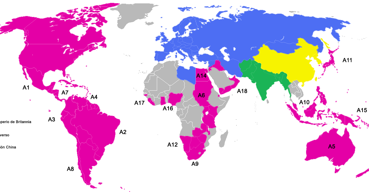 Карта мира code geass