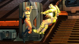 Power Girl screenshots in DC Universe Online video game