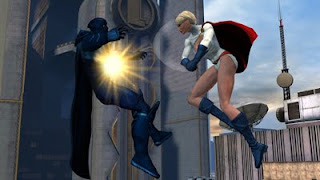 Power Girl screenshots in DC Universe Online video game