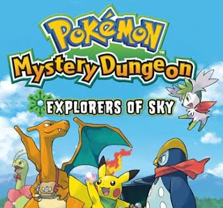 pokemon on box art for mystery dungeon with pikacu and friends