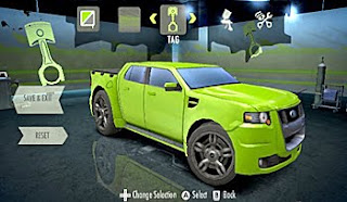 need for speed nitro custom car in bright green