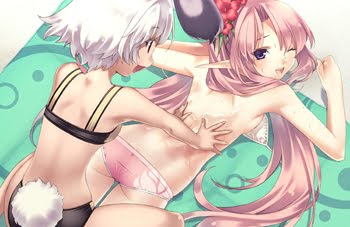 [Agarest+Generations+of+War+two+girls+in+bikinis+with+lose+tops.jpg]