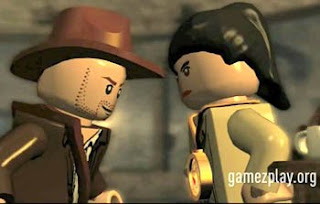 lego indiana jones about to start a fight