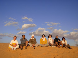 Pause sur une dune