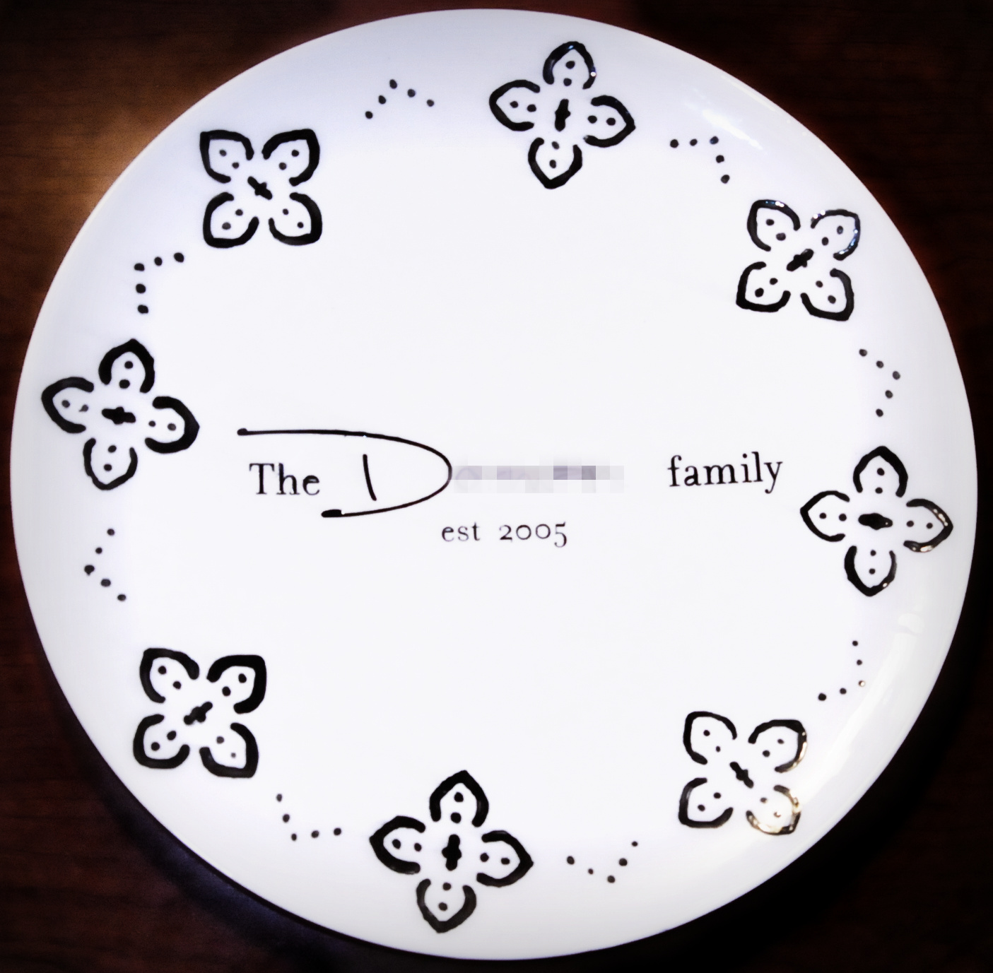 Finding My Aloha: {DIY} Personalized Family Potluck Platter
