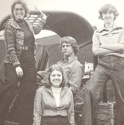 Secretary Tina W., Treasurer Brenda L., President Bruce Sawyer, and VP Mark H. 1978
